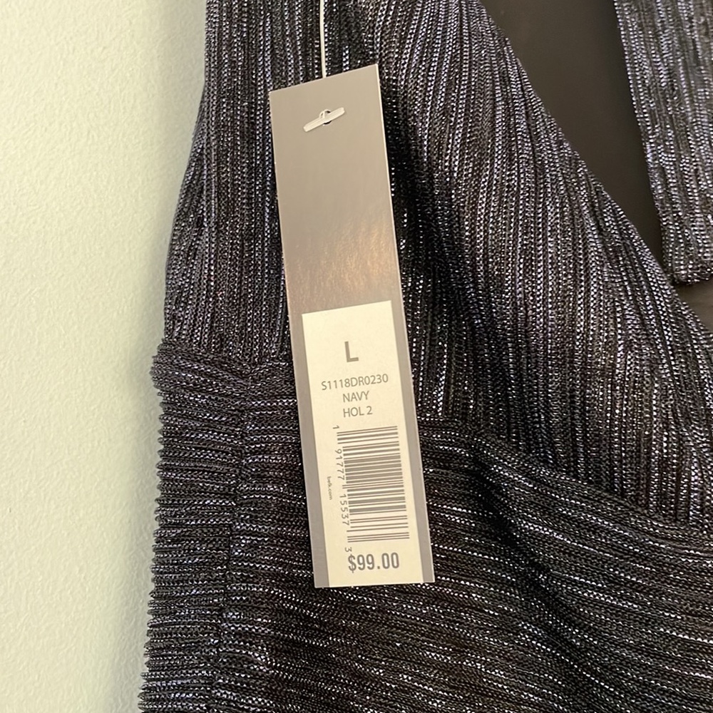 The Limited Sparkly Halterneck Dress- size Large NWT - Picture 5 of 5